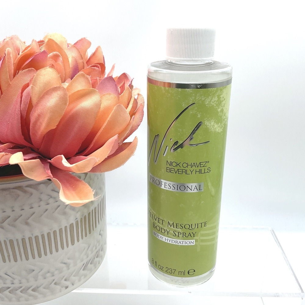 Nick Chavez Beverly Hills Velvet Mesquite‎ Body Spray Professional 8oz 237ml NEW